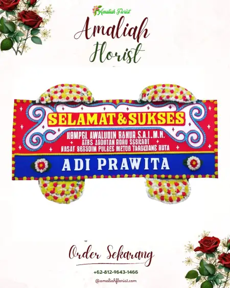 Papan Bunga Ucapan Selamat Lompoe