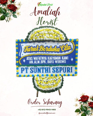 Papan Bunga Duka di Lompoe